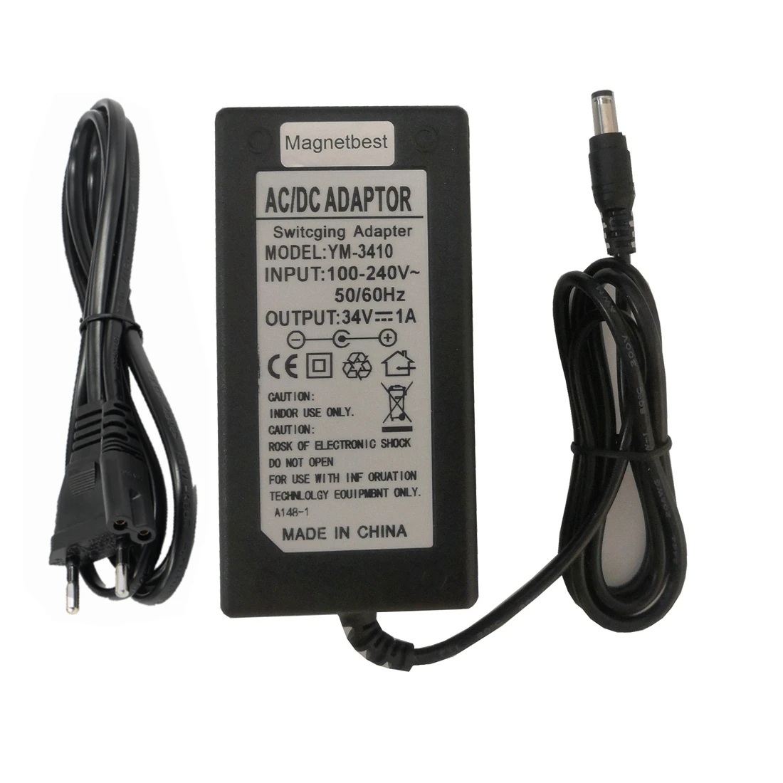 34V 1A Adapter For Vax VX63 Blade 32V Pet Pro SlimVac Cordless Vacuum