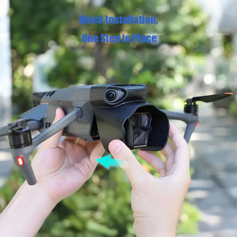 Pare-soleil pour objectif de drone DJI Mavic 3 Pro - Protection cardan et ombrage
