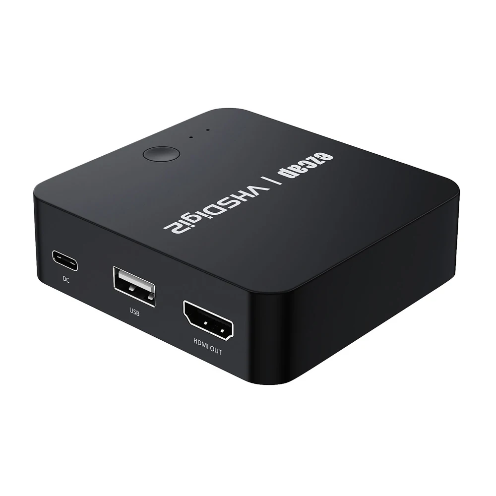 EzCAP181 AV Converter, Record & Digitalize Video From VHS, VCR,DVD