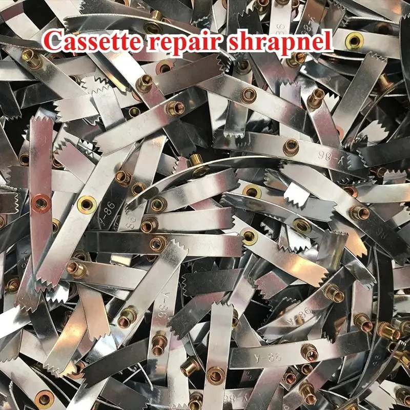 20 Set 86 Type Cassette Repair Steel Plates Mounting Screws Universal Switch Socket Fixed Junction Box