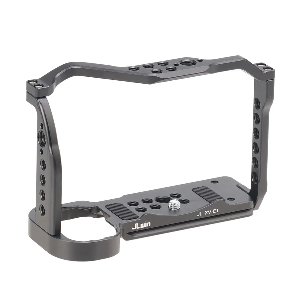 

Metal Camera Cage for Sony Zv-E1 Rabbit Case for Sony Micro-Single Cameras Protective Frame with Arri Hole Arkah Dovetail Groove