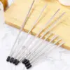 8 Pcs Drainer Wine Glass Rack Dishwasher Holder for Bottles Rod Insert Stainless Steel Support Travel Drying 5