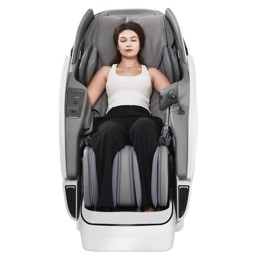 2024 Multifunctional Automatic Robotic 5D Zero Gravity Luxury Stretch Dual Core Sl Track Massage Chair 2
