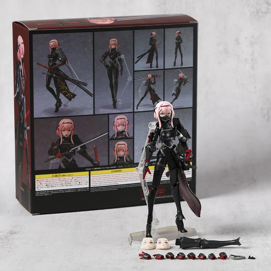 figma 621 Falslander Samurai Action PVC Figure Model