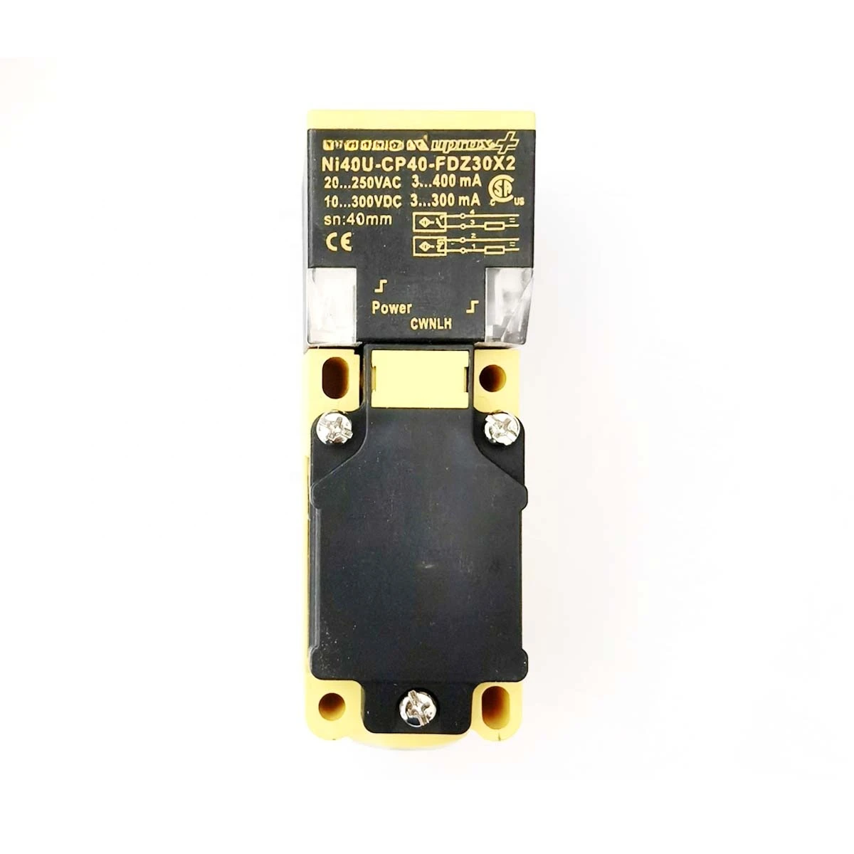 

Inductive Sensor With Extended Switching Distance NI40U-CP40-FDZ30X2