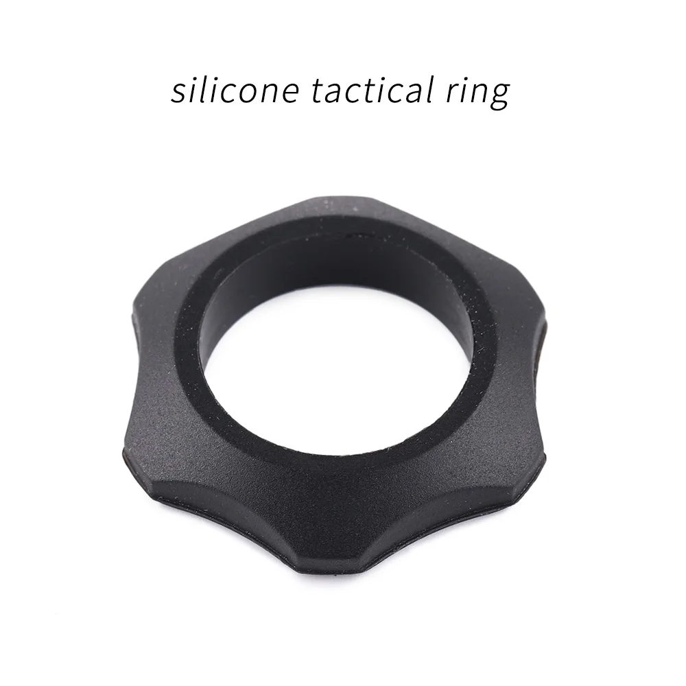 silicone tactical ring for flashlight flashlight holster silicone ring