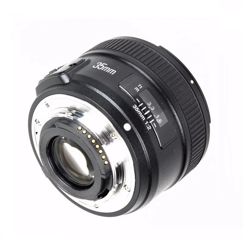 Vendita Obiettivi Per Fotocamere Yongnuo Marca F2 Obiettivo Grandangolare Prime Yn 35Mm F2 F2N Obiettivo Per Montaggio Canon Per Canon Dslr 600D 70D 6