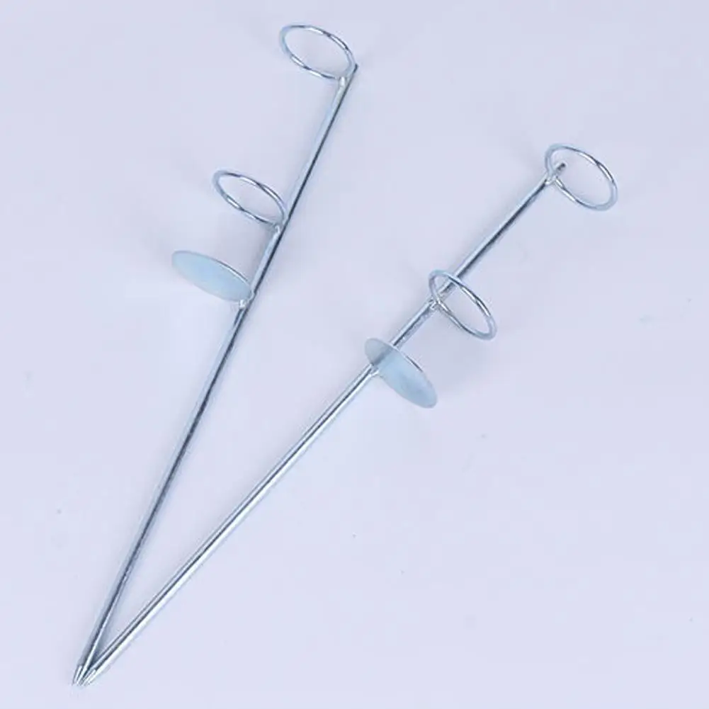 Einstellbare Metall Angelrute Halter Meer Angelrute Doppel Halterung Stahl Boden Einfügen Angelrute Halterung Fisch Versorgung – Detail 9