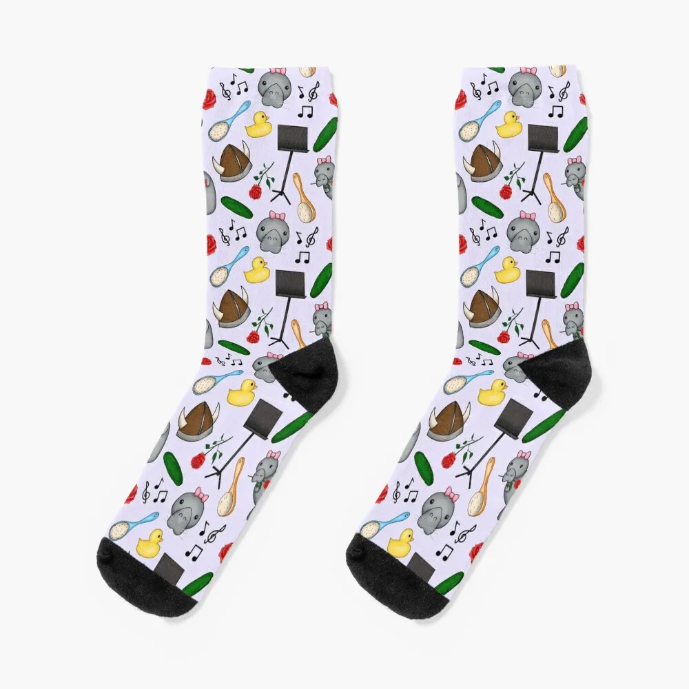 Silly Songs with Larry Socks aesthetic cotton retro man Men's Socks Women's рок usm mercury uk tears for fears songs from the big chair