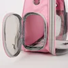 Pet Cat Carrying Bag Space Pet Backpacks Breathable Portable Transparent Backpack Puppy Dog Transport Carrier Space Capsule Bags 4