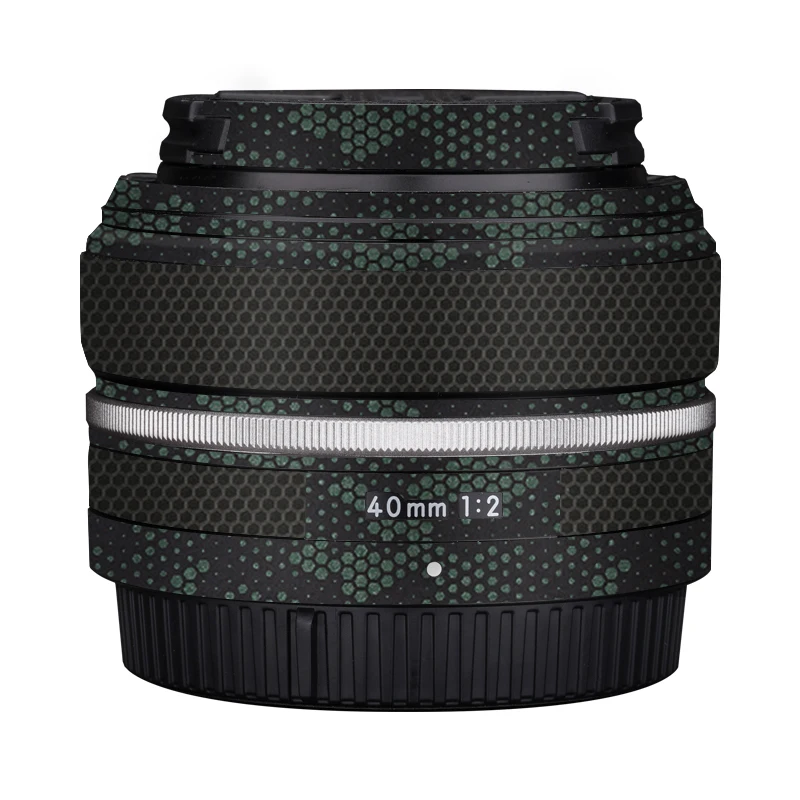 Hinefilm スキン Nikkor Z40F2SE レンズ用プレミアムデカールスキン