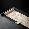 Chinese Fairy Dragon Brocade Dry Brewing Tea Mat Zen Waterproof One Person Tea Table Flag Insulated Tea Tray Mat Accessories 6