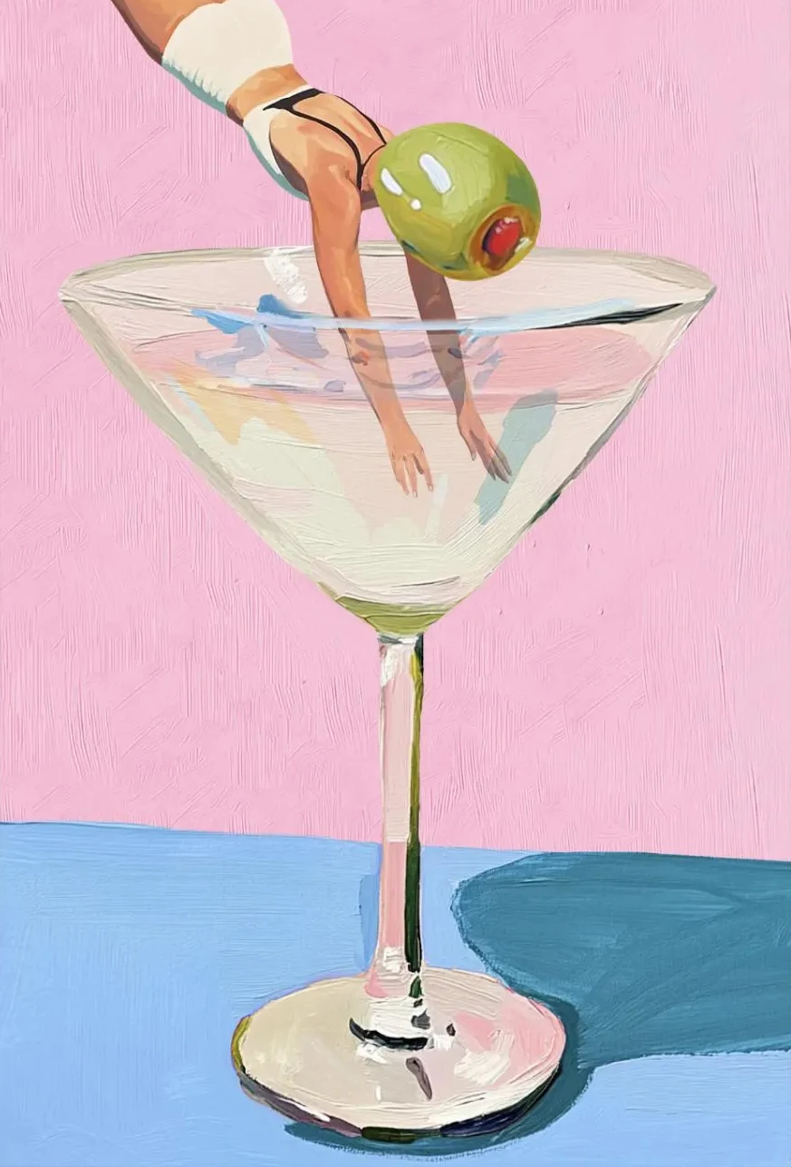 Vibrant Cocktail Celebration Canvas Art - Fun Bar & Kitchen Décor