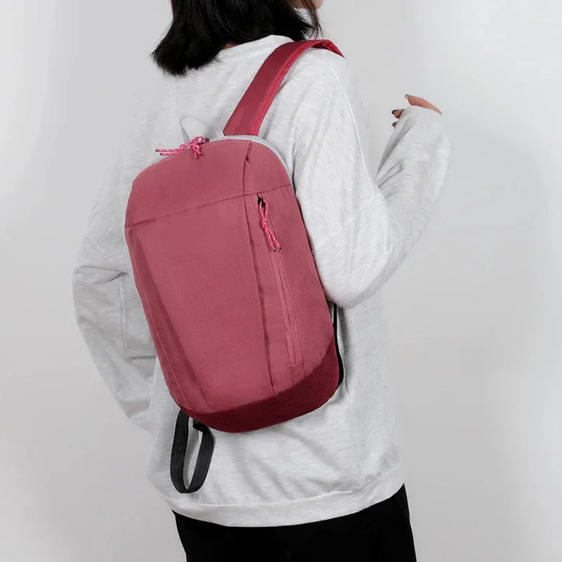 1PC Women's Mini Backpack Casual Simple Ultra Light Travel Men's Sports Travel Backpack