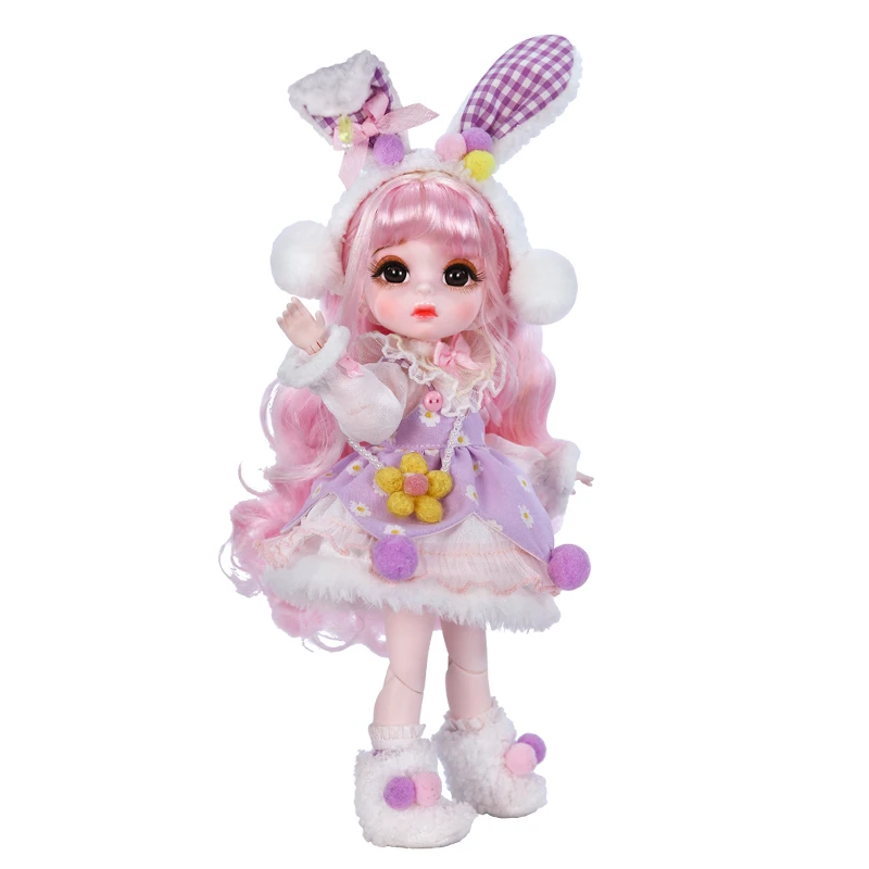 夢の妖精人形1/6 bjd No.2かわいいシリーズ機械式関節体で