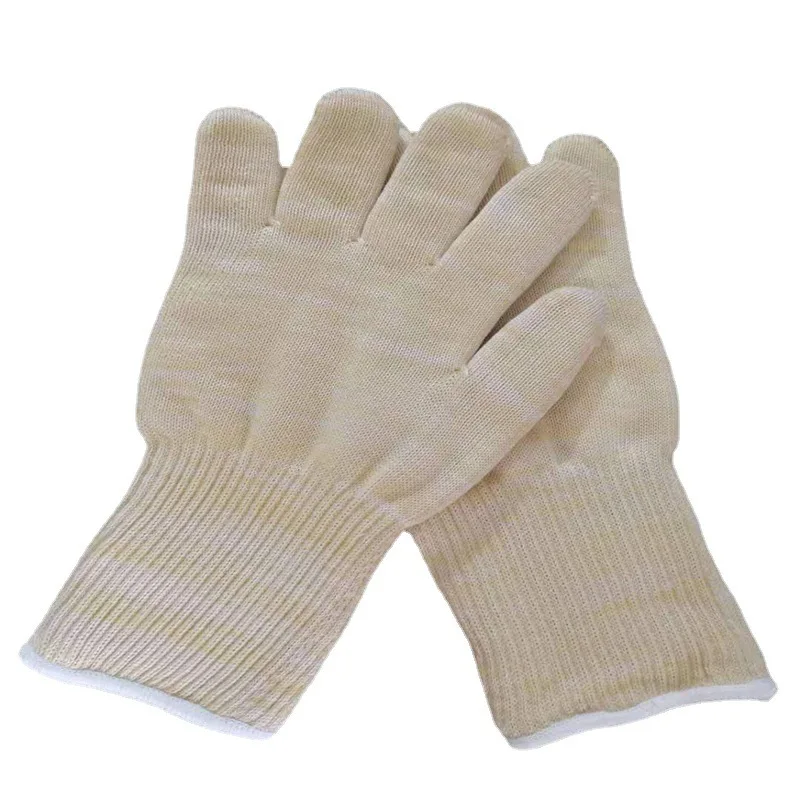 12pcs/lot Microwave oven insulation gloves 500 degree high temperature resistant gloves Barbecue