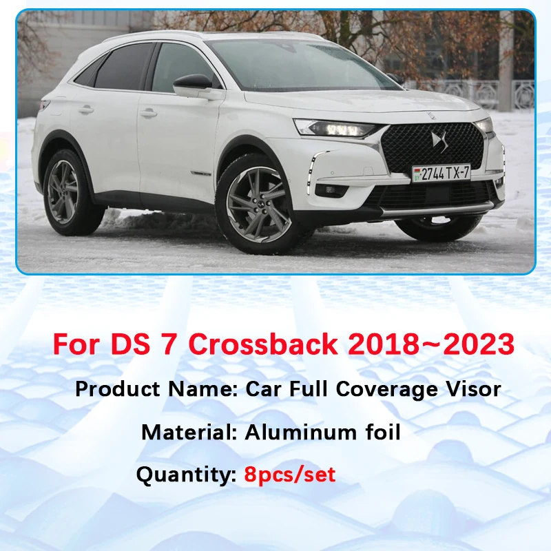 Car Windshield Visor For Citroen DS7 Crossback Accessories DS 7