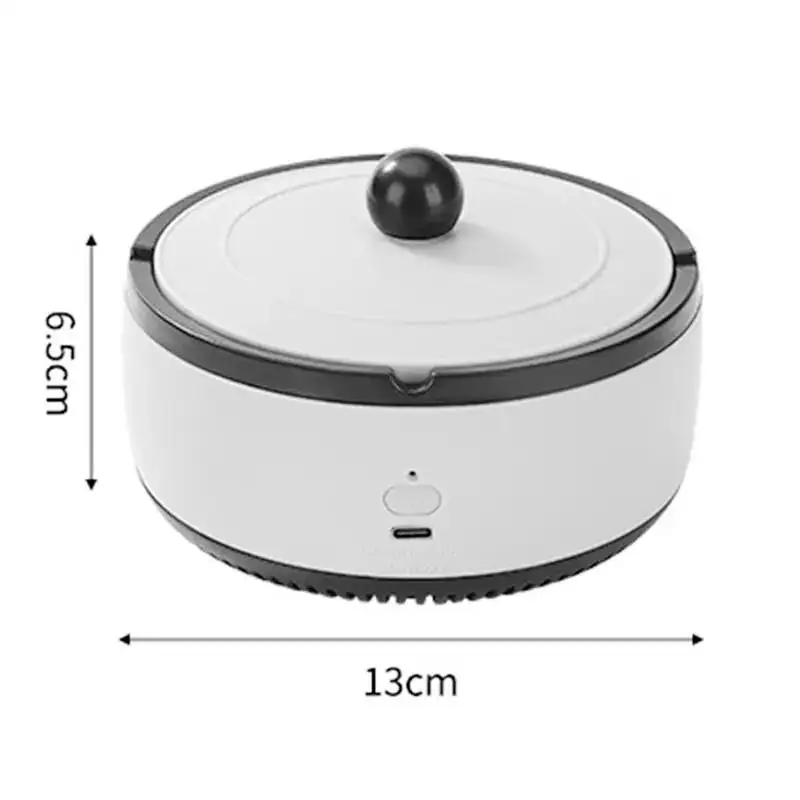 Portable USB Charging Ashtray Convenient Electronic Cigarette Holder - 6