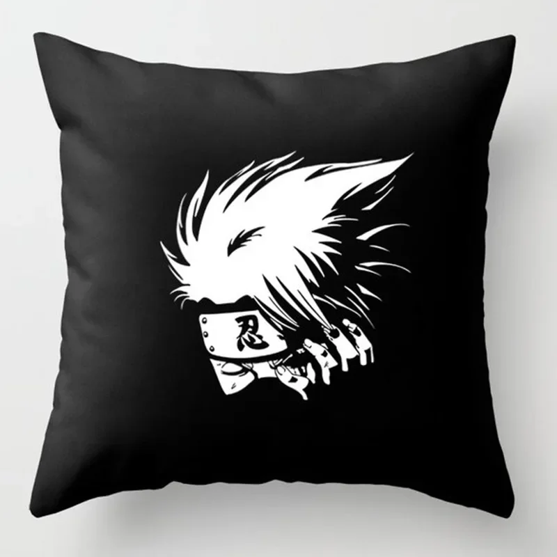 Naruto Red Cloud Uchiha Itachi Decorative Square Pillow Cover
