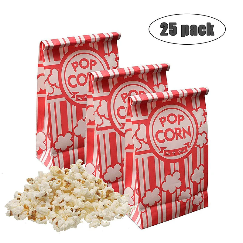 MIHURO 20 sacchetti popcorn per popcorn piccoli contenitori per