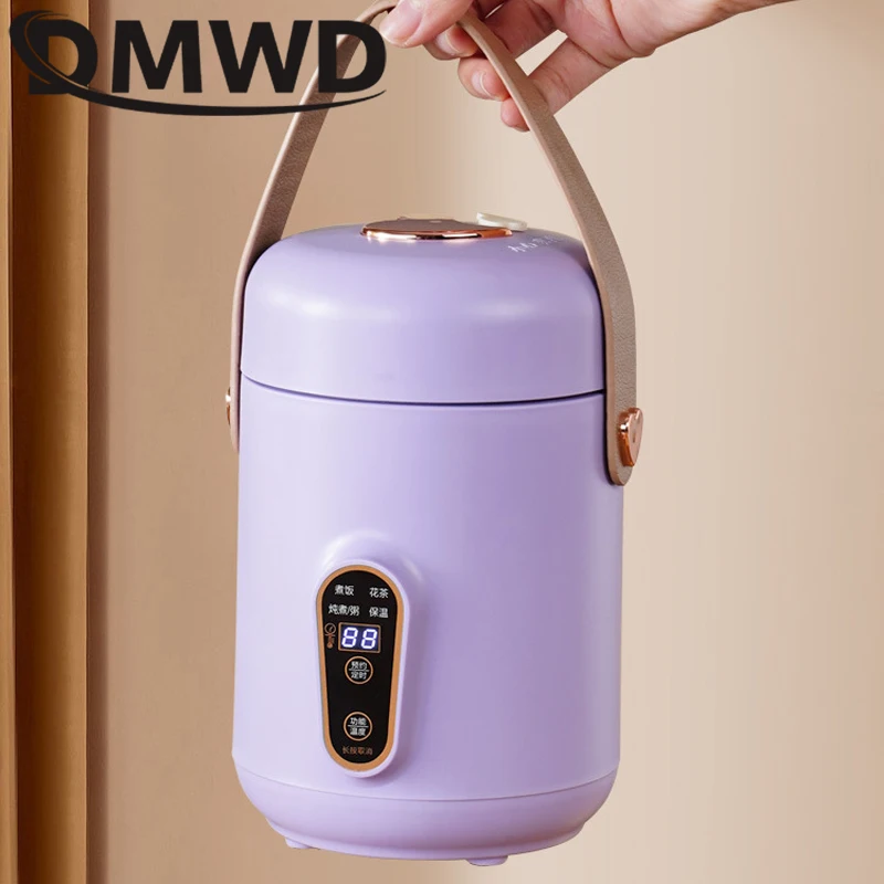 110V Electric Kettle Health Tea Water Boiler Stew Hot Pot Soup Porridge Slow Cooker Rice Cooking Heating Lunch Box Food Warmer 6