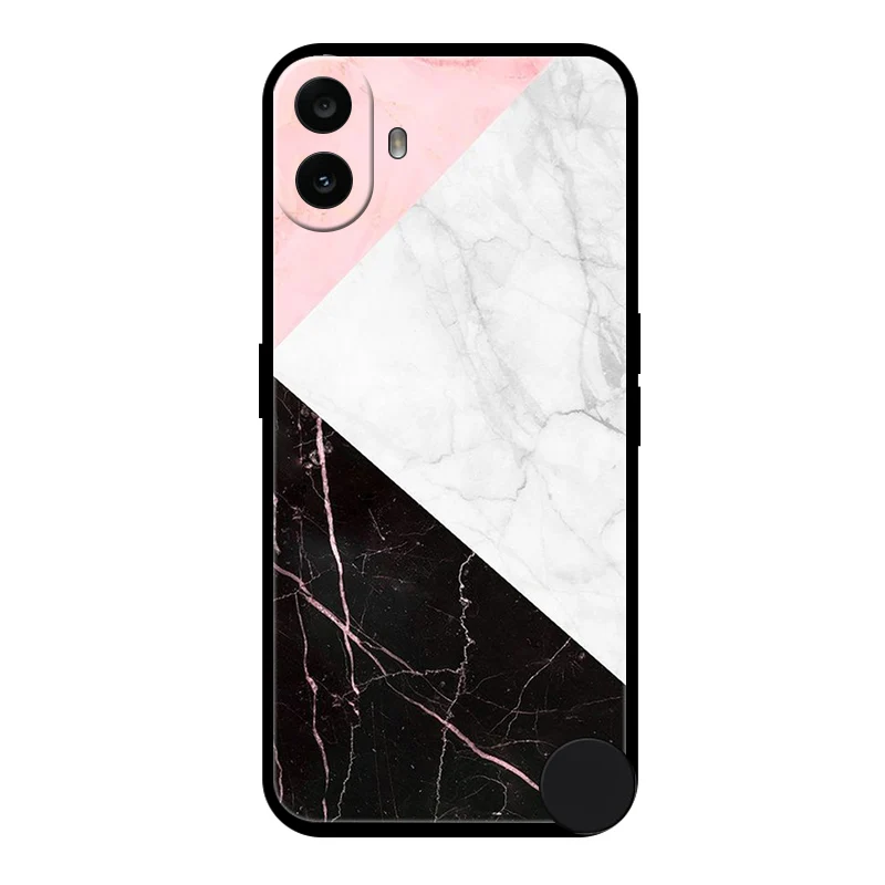 Floral Silicone Protective Phone Case - Stylish Bumper Cover