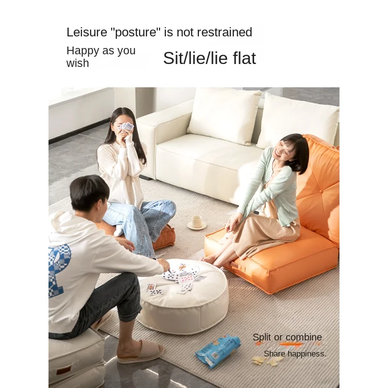 

Luckysac futon cushion, balcony tatami, lazy sofa, bay window cushion, backrest, living room, household, ground cushion