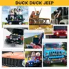 1-100pcs Rubber Ducks in Bulk,Assortment Duckies for Jeep Ducking Floater Duck Bath Toys Party Favors 4