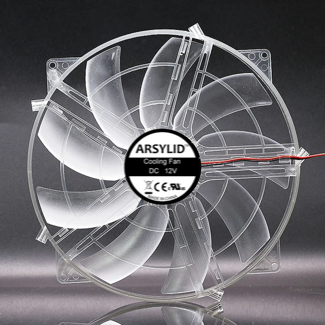 Fan Silent Big | Big Quiet Fan | Cooling Fan 220 Mm Fan | Cooler - Case Fans Aliexpress