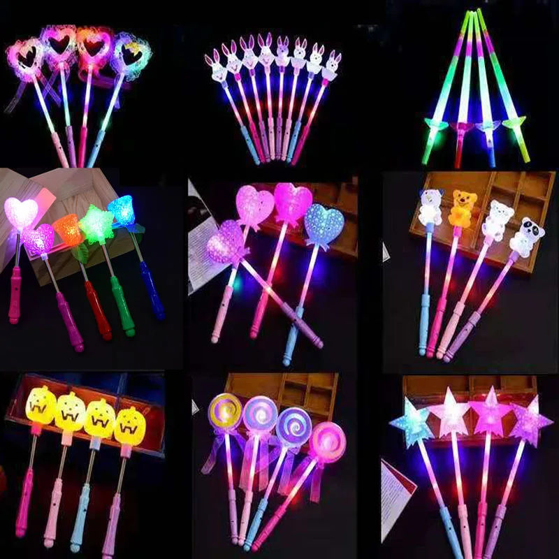 10 шт. мигающие светодиодсветодиодный палочки в форме сердца | Дом и сад