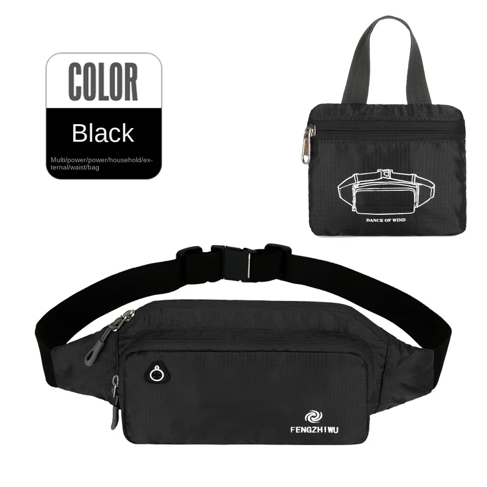 

Chest Bag Foldable Waist Pack Fashion Men Women Handbag Fanny Ladies Pink Belly Bags Purse Bum Bag Running Accessories