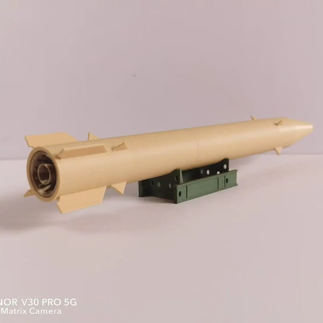 3D 프린팅된 이란 Fateh-110 미사일 모형, True Promise-4 고체 연료 단거리 미사일, 수집용 DIY 조립 장식품