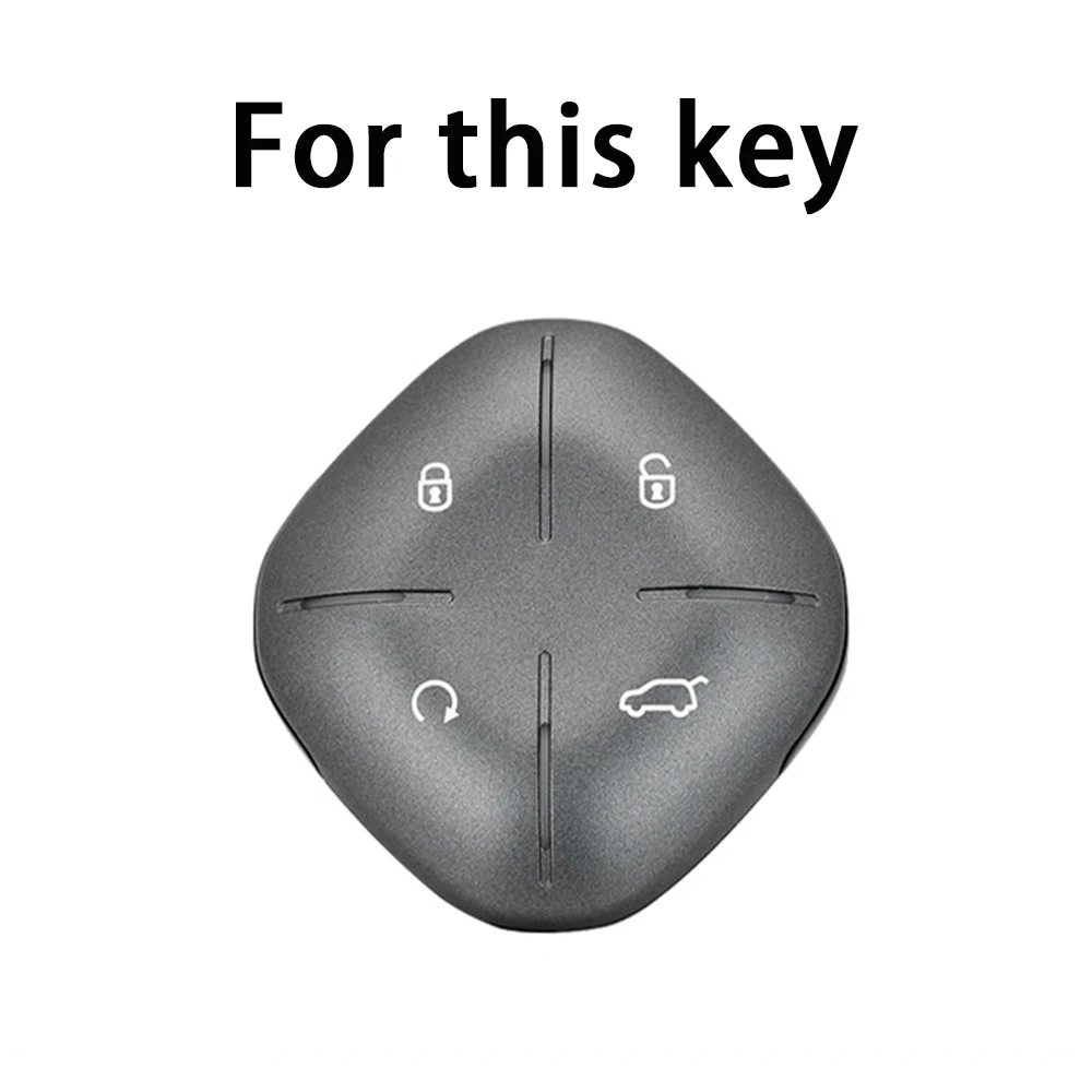Key Case For Chery Jetour DASHING X-1 Plus DTC TPU Car Remote Key Protection Shell Fob