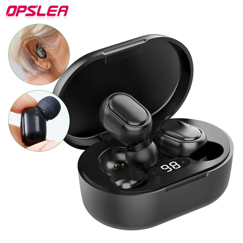 

Bluetooth In-ear Hearing Aids For Deafness Rechargeable Hearing Loss Hearing Aid Portable Deaf Adjustable Tone Sound Amplifier