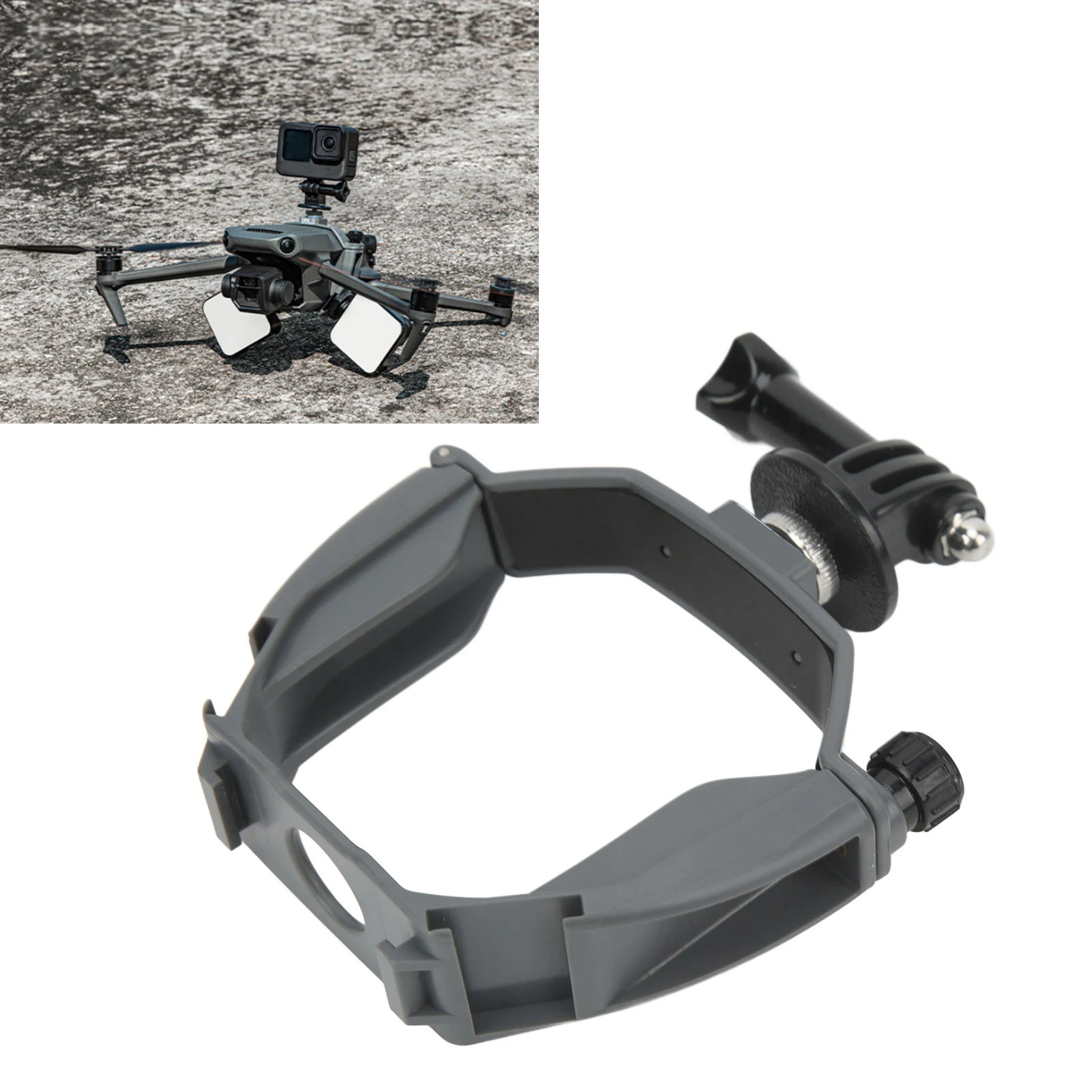 DJI 3 드론 카메라 마운트 어댑터 드론 카메라 마운트용 1/4 나사가 있는 드론 카메라 마운트 어댑터 클램프 확장 홀더