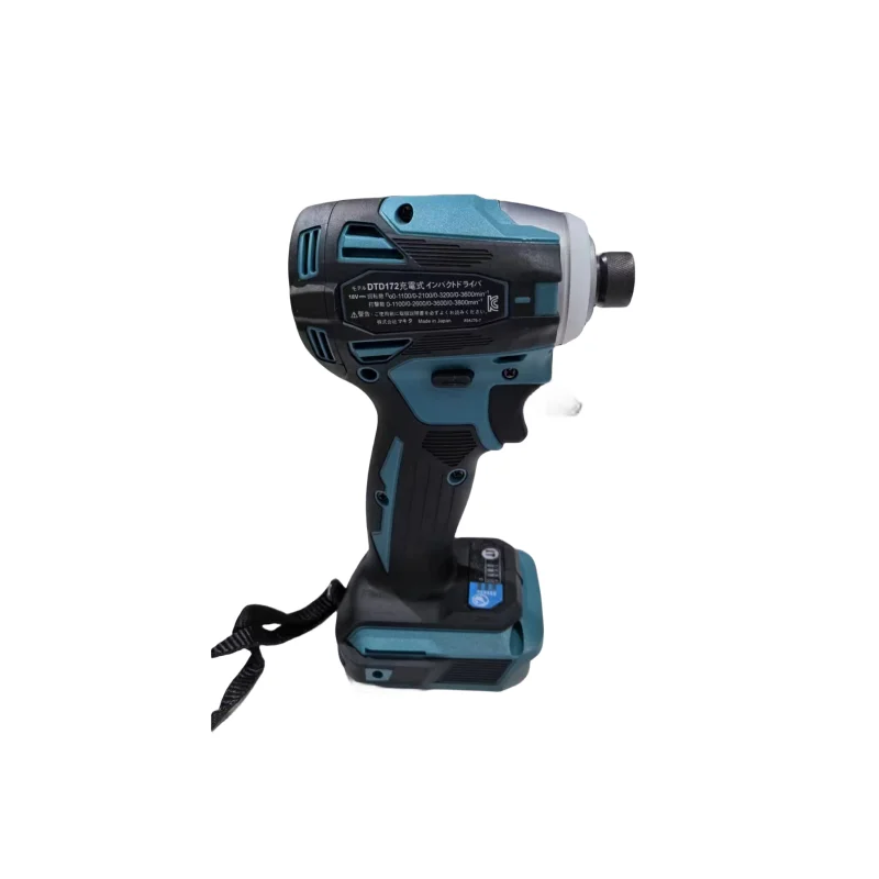 Makita 충전식 무선 임팩트 드라이버, LXT BL 브러시리스 전동 공구 모터, 전기 드릴, 18V 배터리, DTD172, 180NM