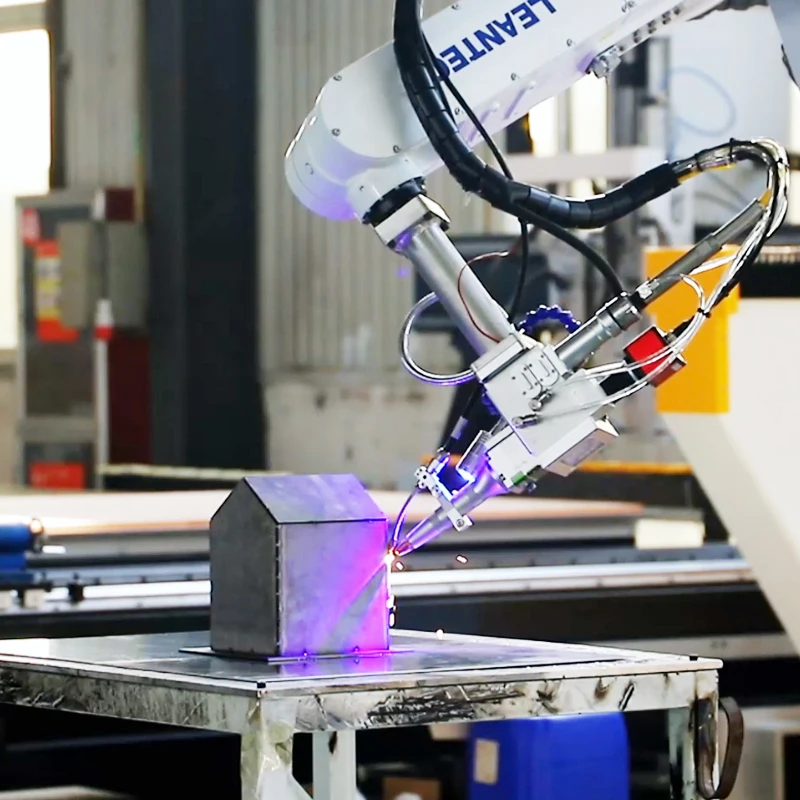Robot Fiber Auto Hine 000W 1500W 2000W 3000W Laser Welder For Gaanized Sheet Corner Welding Head 2 3 2