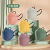Morandi colored KN95 face masks fish shaped KF willow leaf shaped male 94 shaped 3D N female 95 four layers mascarillas 마스크 5