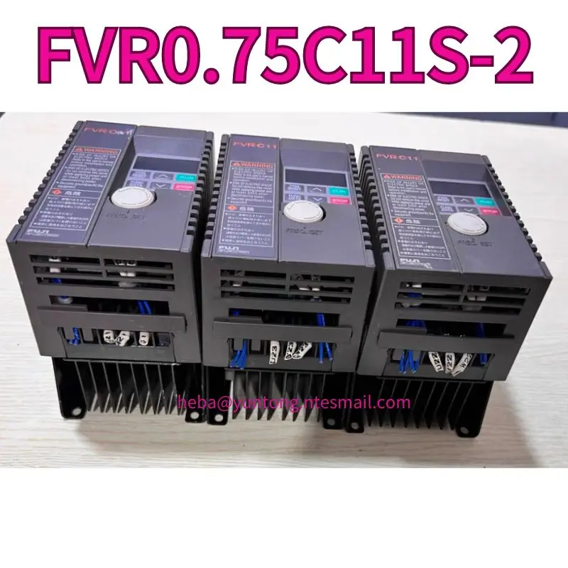 

Used frequency converter FVR0.75C11S-2 220V 0.75KW