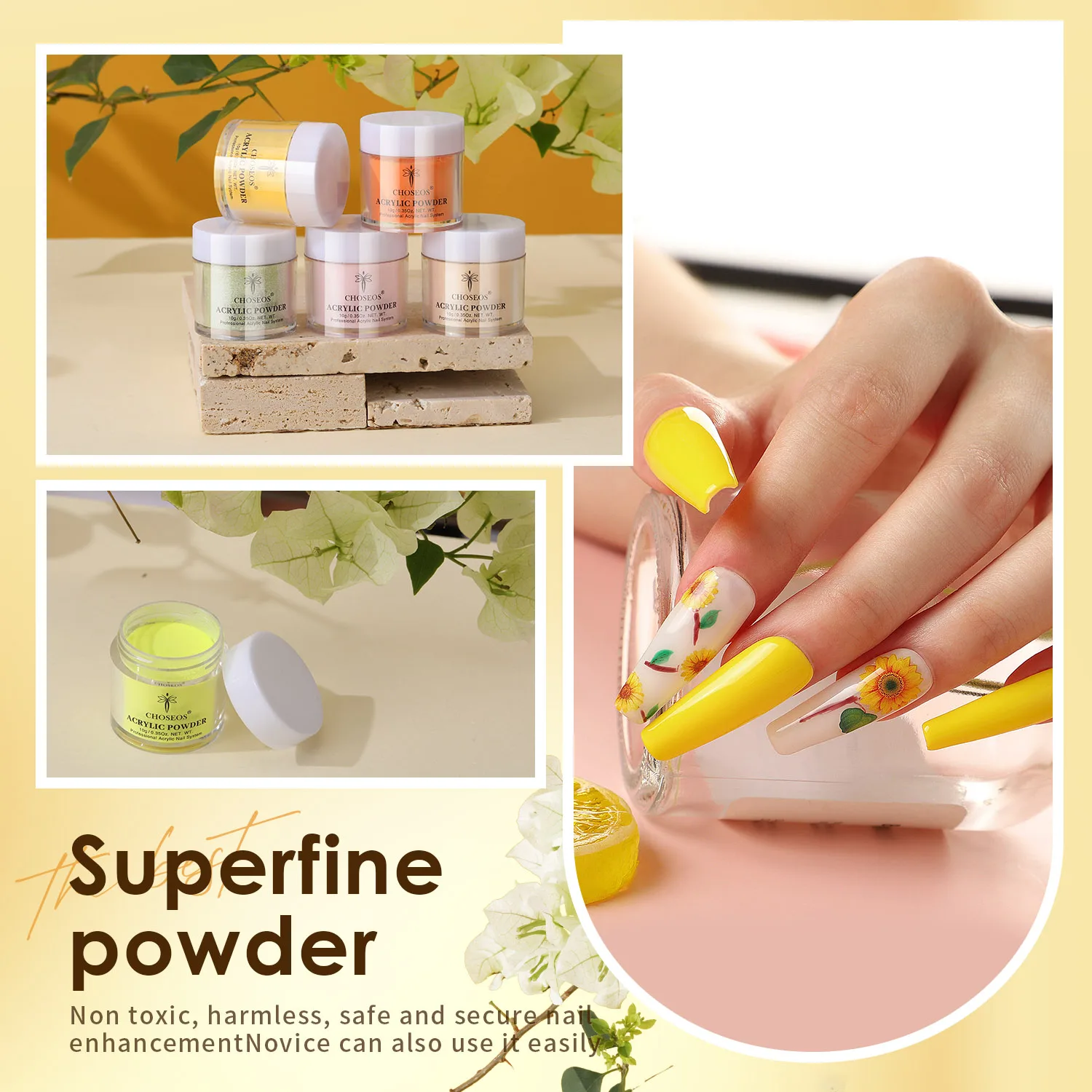 20 color crystal powder gift box set, used for 3D nail extensions, long-lasting beauty, giving mothers a high-end gift for Moth 2