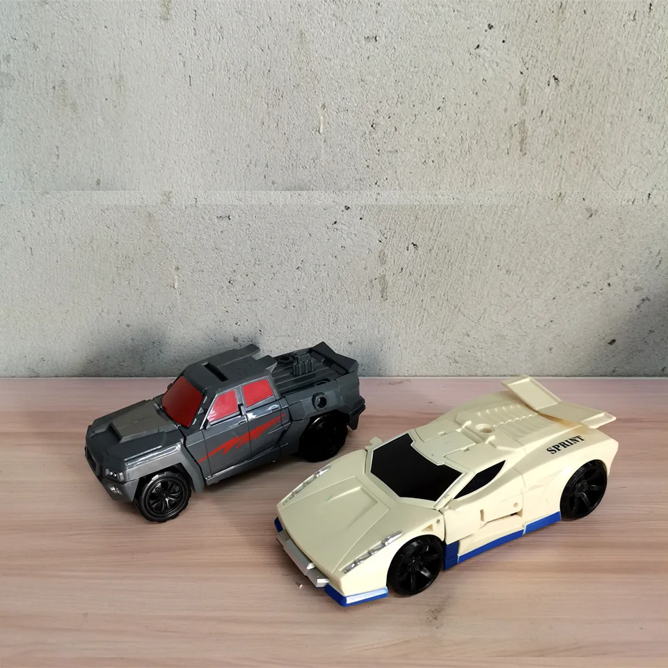 合金変形ロボットアクションフィギュア,車,変形おもちゃ,メナザー,破壊