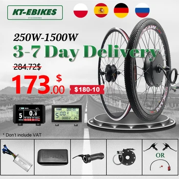 ebike Kit 36V 500W 48V 1500W 1000W 750W e-bike e Bike Wheel Hub Motor Electric Bicycle Bike Conversion Kit Bicicleta Electrica 1