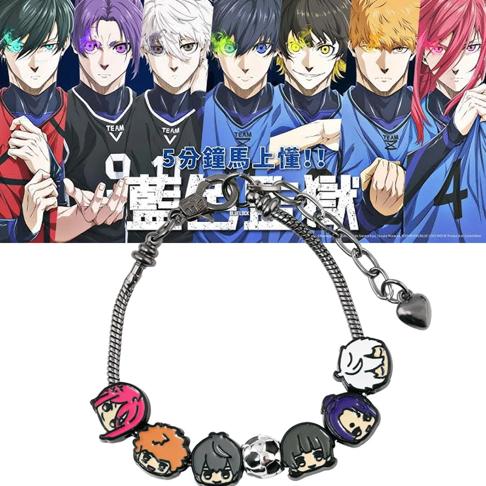 Anime BLUE LOCK Cosplay Bracelet Football Q Isagi Yoichi