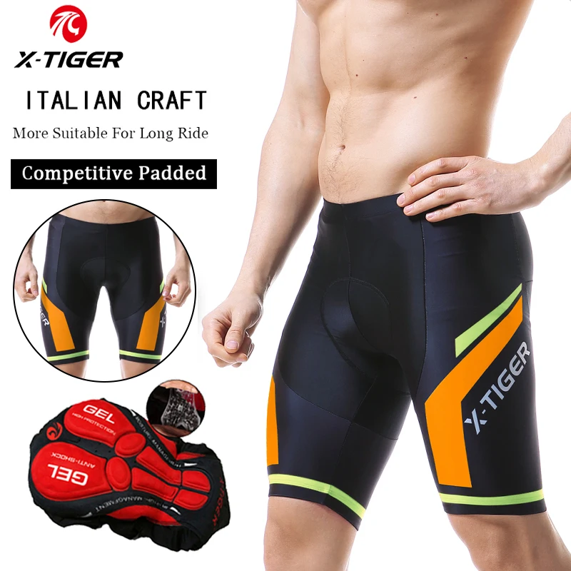 5D Gel Padded Bicycle Underwear Men Women Cycling Shorts MTB Bike Pants