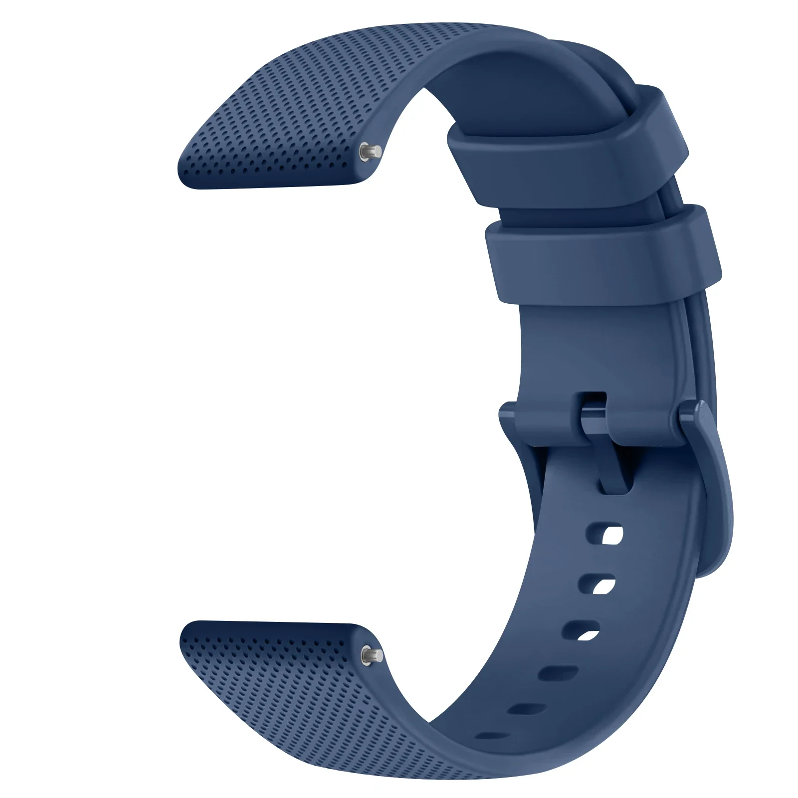 Elegant 18mm Silicone Watch Strap