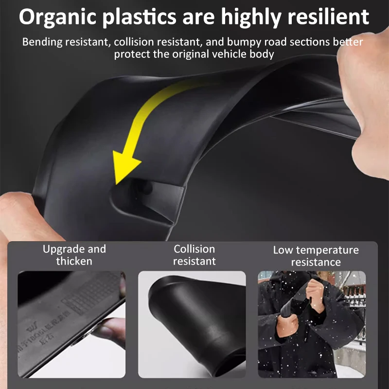 Aeolus Haohan Dongfeng Mage 2023 2024 2025 용 자동차 바퀴 펜더 머드 플랩 전면 후면 휠 자동 펜더 플레어 머드 가드 액세서리