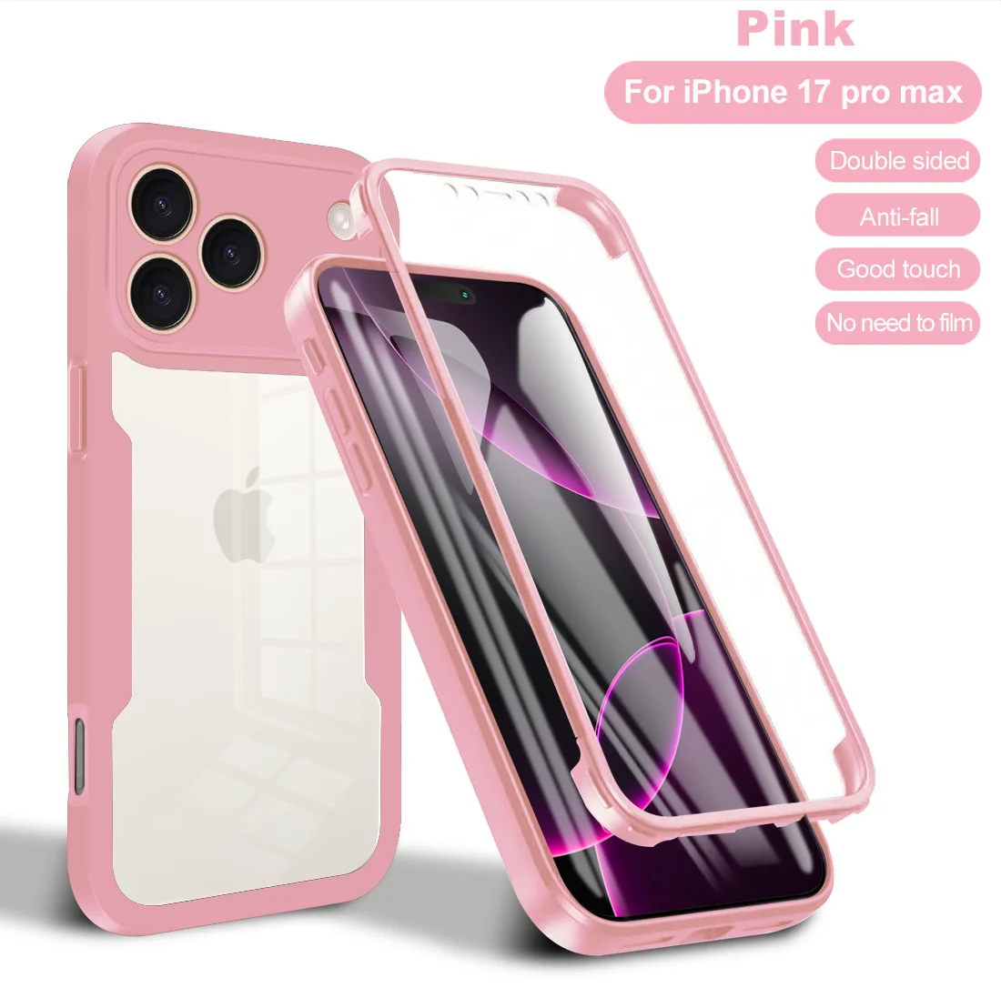 360 Full Body Shockproof Luxury Silicone Phone Case