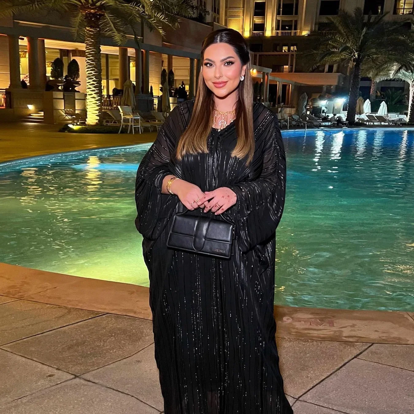 Vestido Largo árabe A Rayas Para Mujer, Vestidos De Noche Musulmanes Con Cintur N Dobladillo Dividido