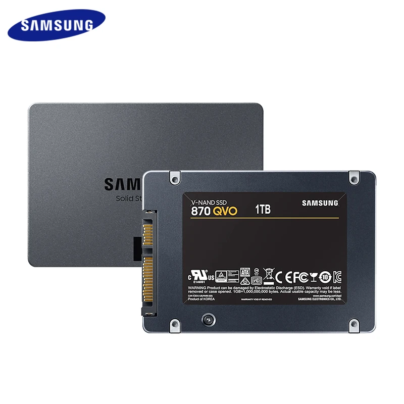 SAMSUNG 870 QVO SATA III 2.5 inch SSD 1TB 2TB 4TB Internal Solid State