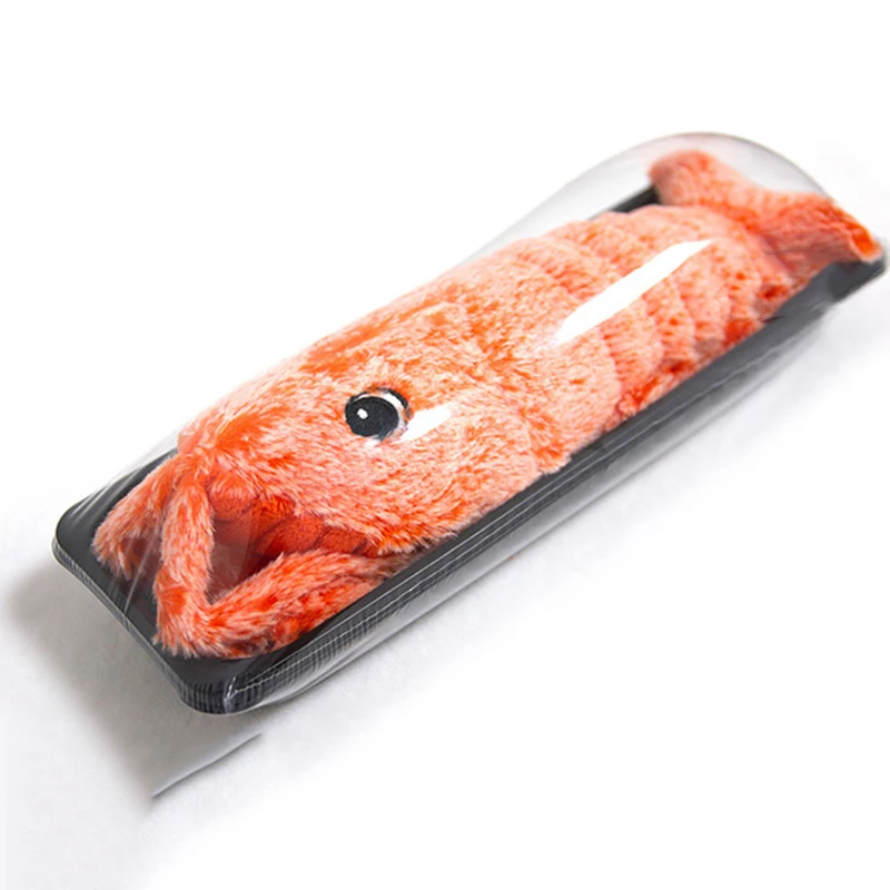 Cat-playing-electric-fish-simulation-lobster-jumping-clown-fish-USB-charging-funny-dog-cat-toy-boredom.jpg Macskat Játszó Elektromos Halszimulációs Homár Ugró Bohóc Halak Usb Töltés Vicces Kutya Macska Játék Unalom Műtárgy - Image 6